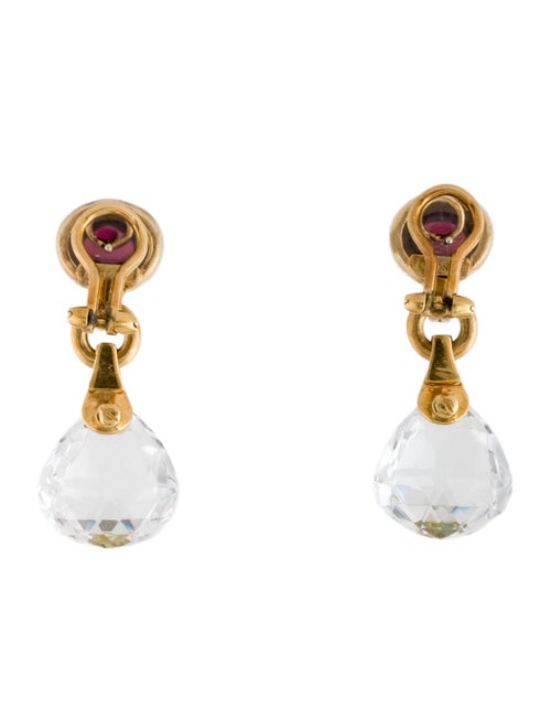 Antonini Gioielli 18K Multistone Drop Earclips