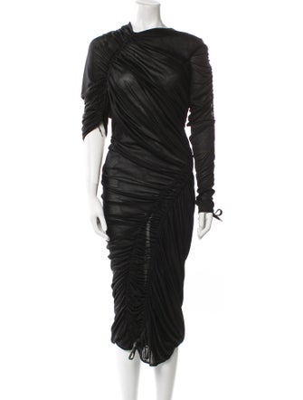 Atlein Asymmetrical Long Dress