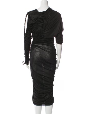 Atlein Asymmetrical Long Dress