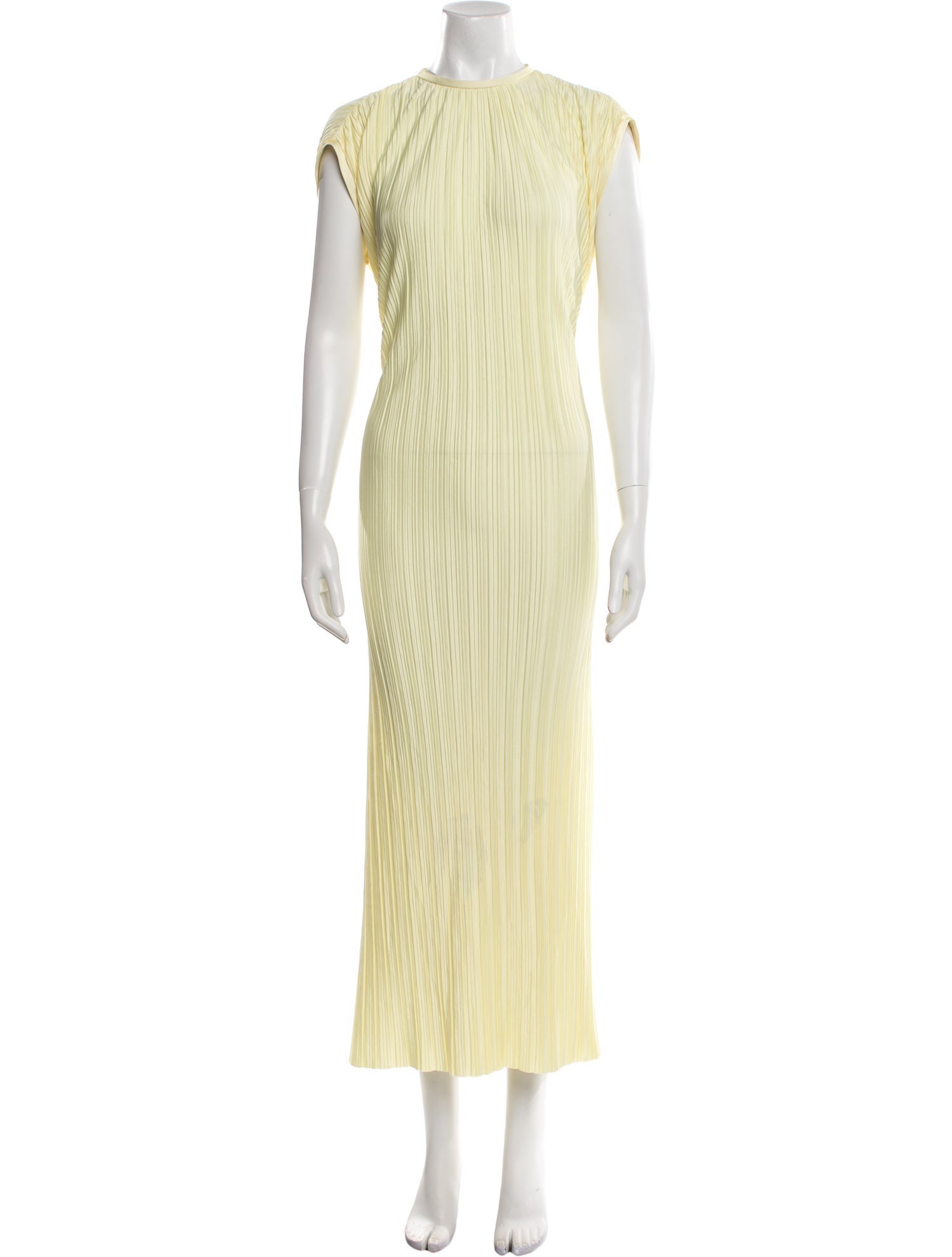 Atlein Crew Neck Long Dress