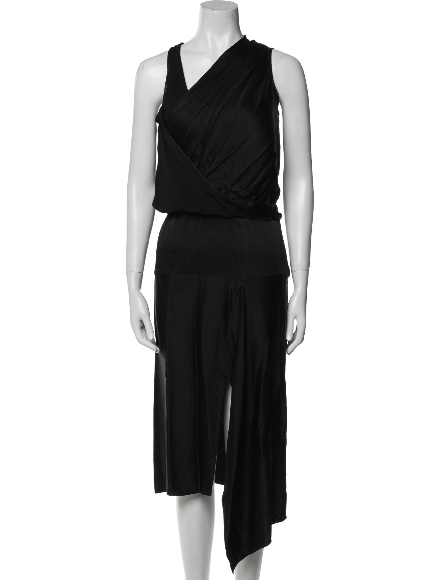 Atlein One-Shoulder Long Dress