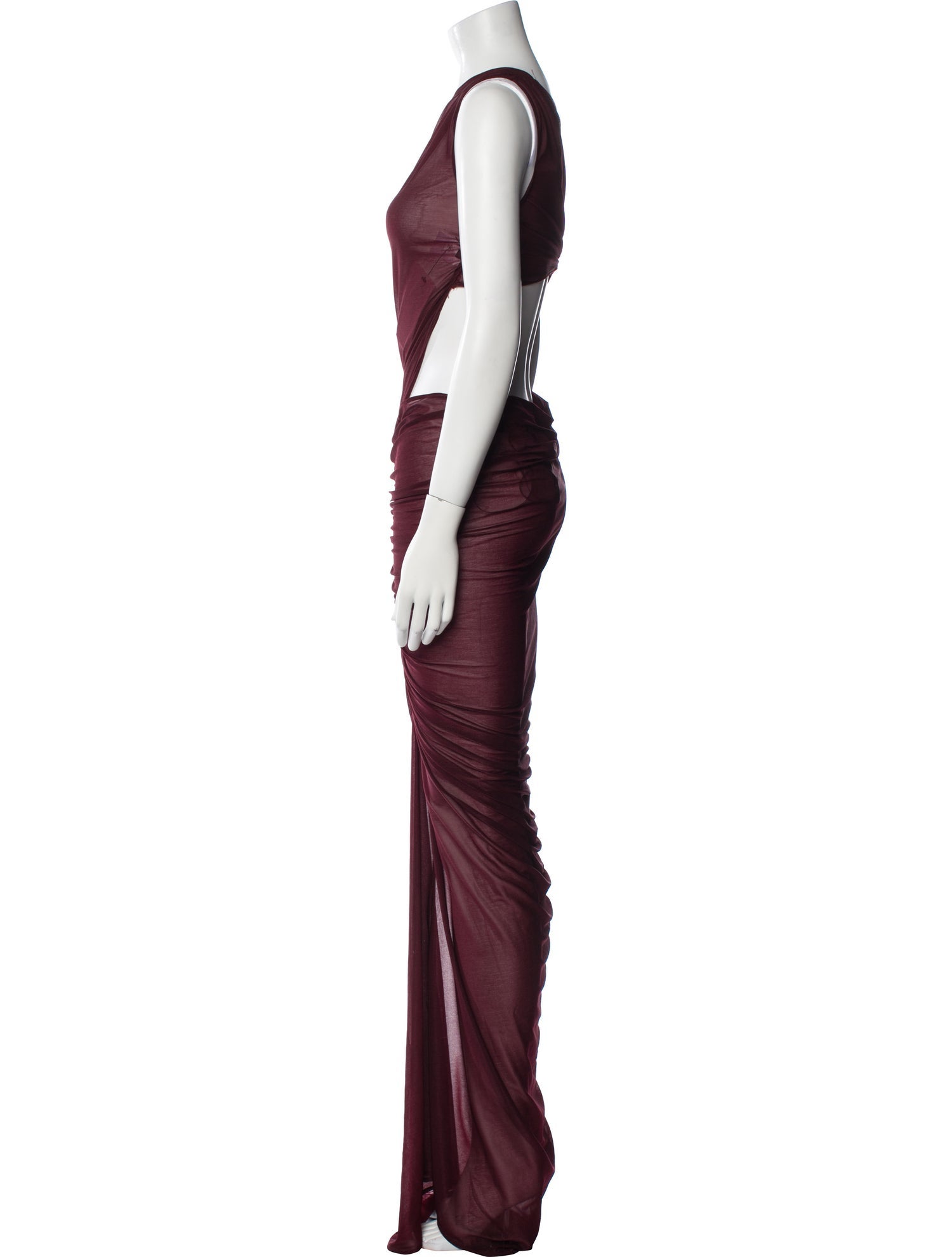 Atlein One-Shoulder Long Dress w/ Tags