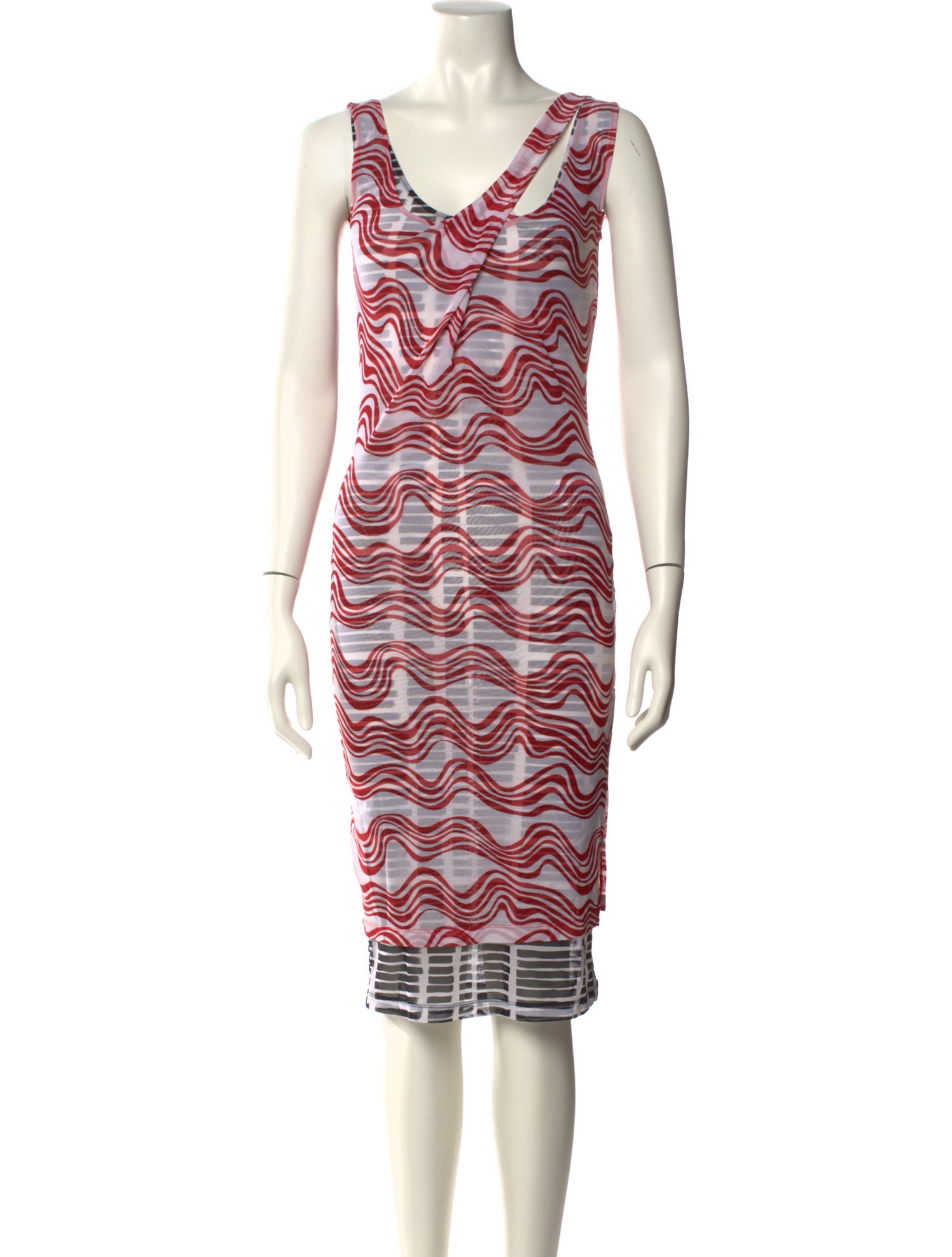 Atlein Printed Mini Dress