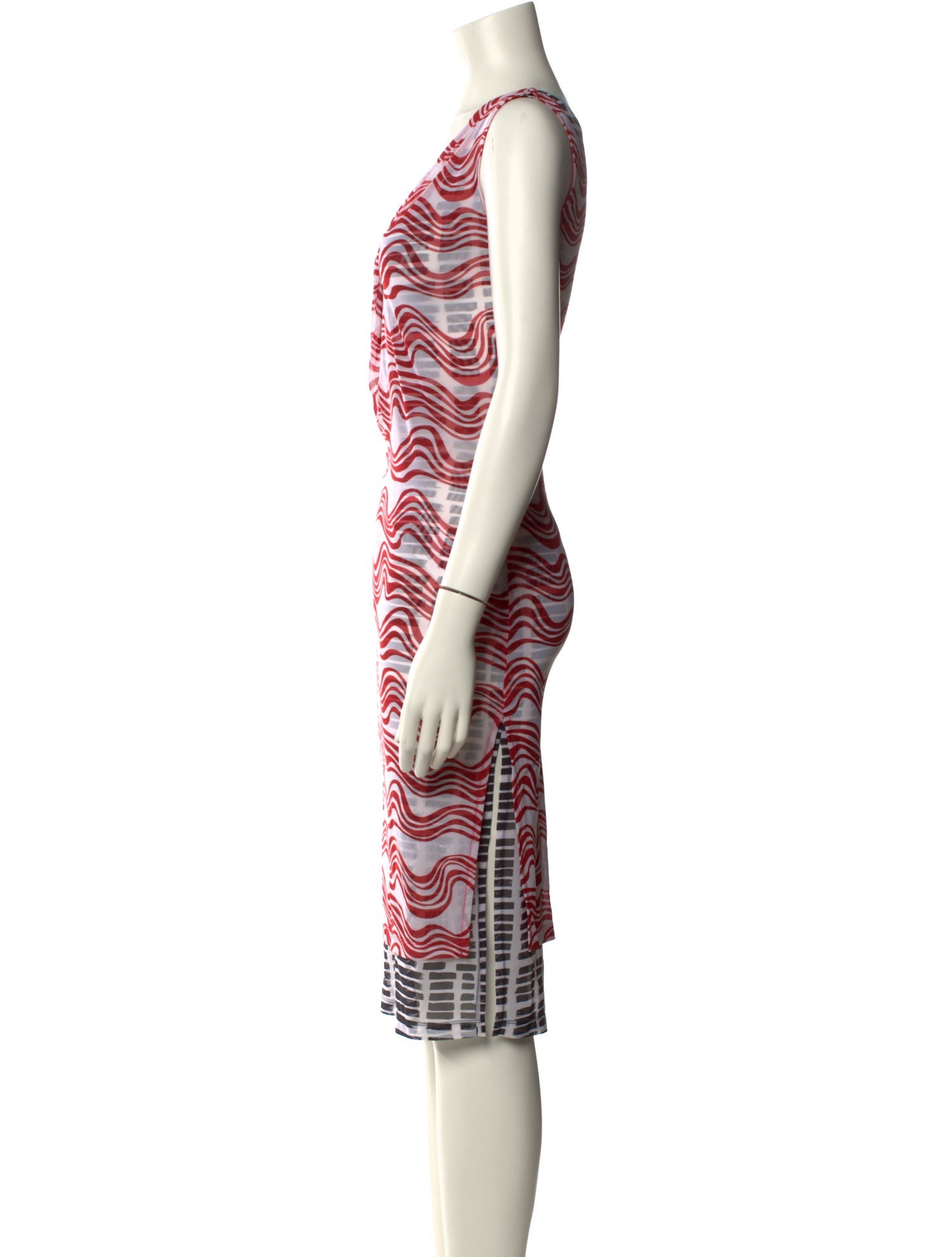 Atlein Printed Mini Dress