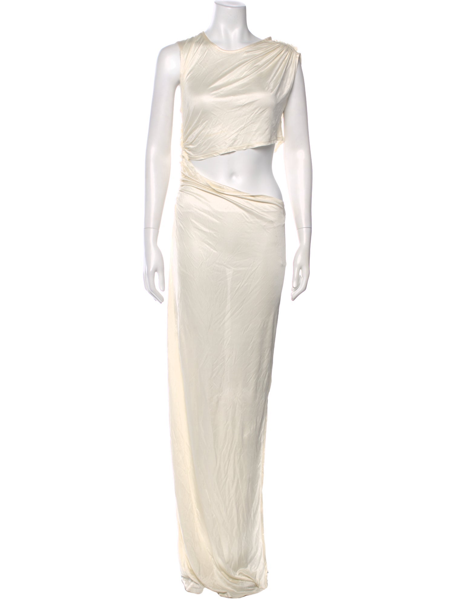 Atlein Asymmetrical Long Dress