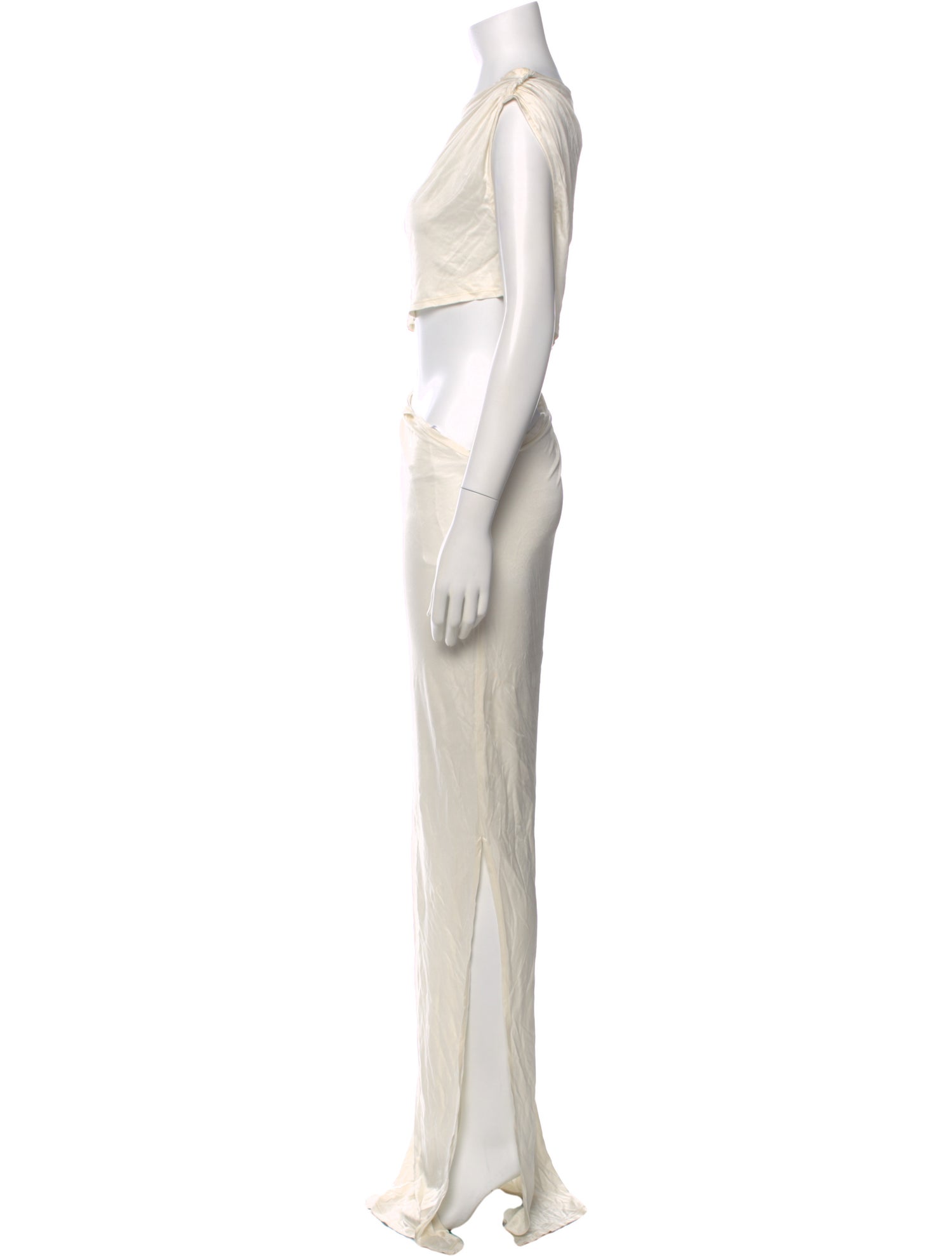 Atlein Asymmetrical Long Dress