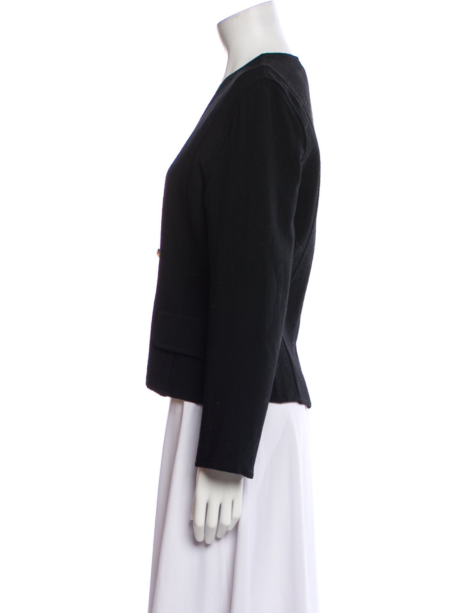 Angelo Tarlazzi Wool Evening Jacket