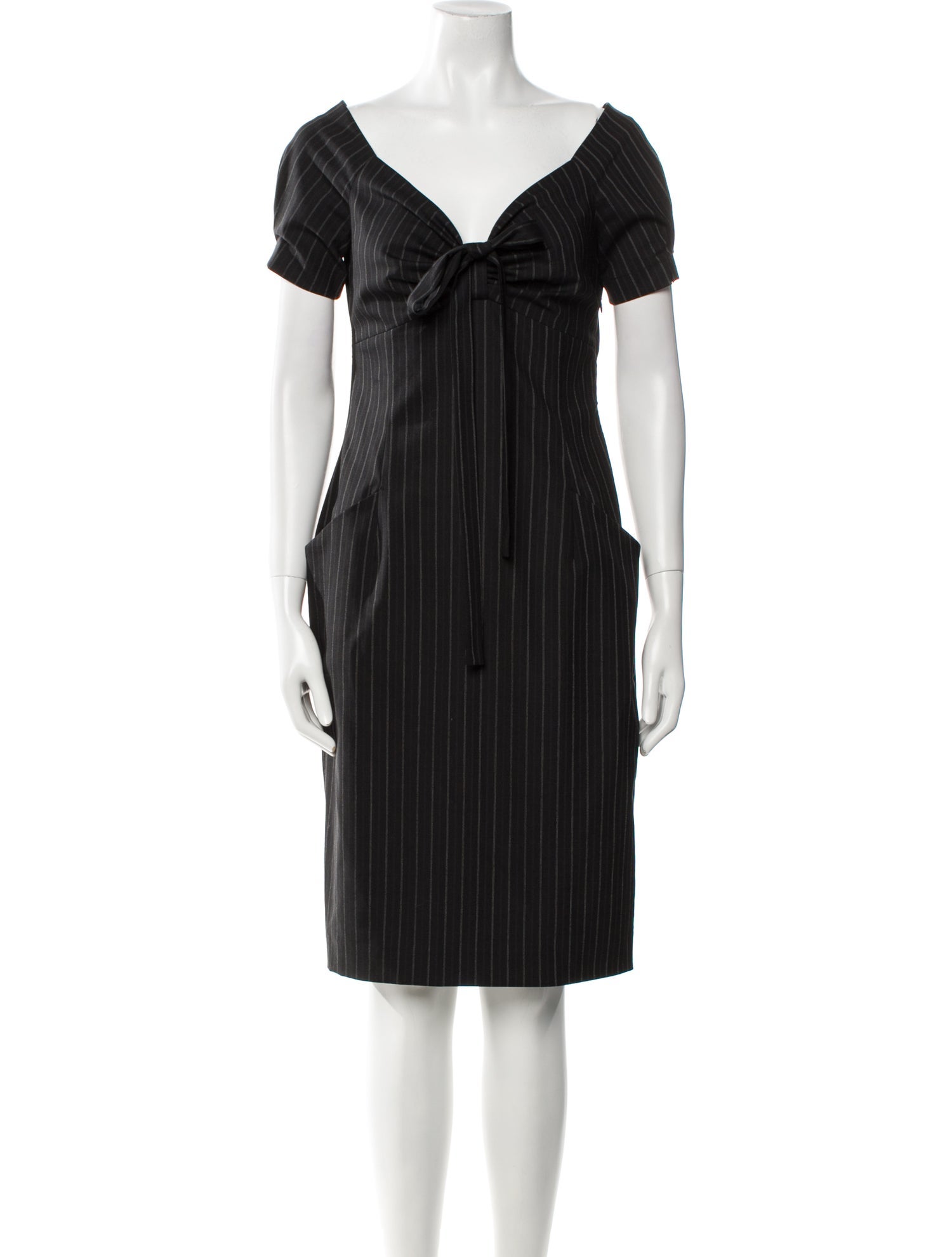 Angelo Tarlazzi Wool Mini Dress