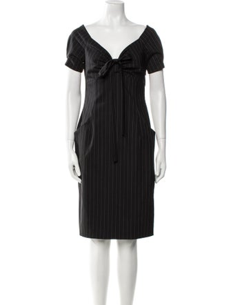 Angelo Tarlazzi Wool Mini Dress