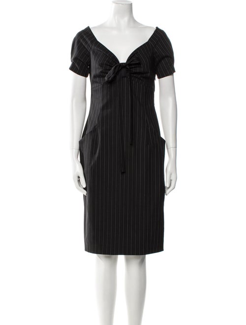 Angelo Tarlazzi Wool Mini Dress