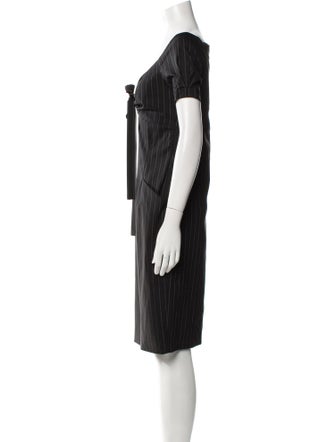 Angelo Tarlazzi Wool Mini Dress