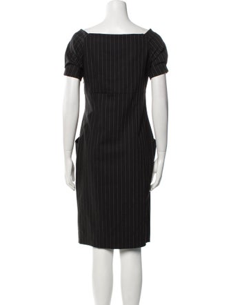 Angelo Tarlazzi Wool Mini Dress