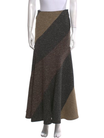 Angelo Tarlazzi Printed Midi Length Skirt