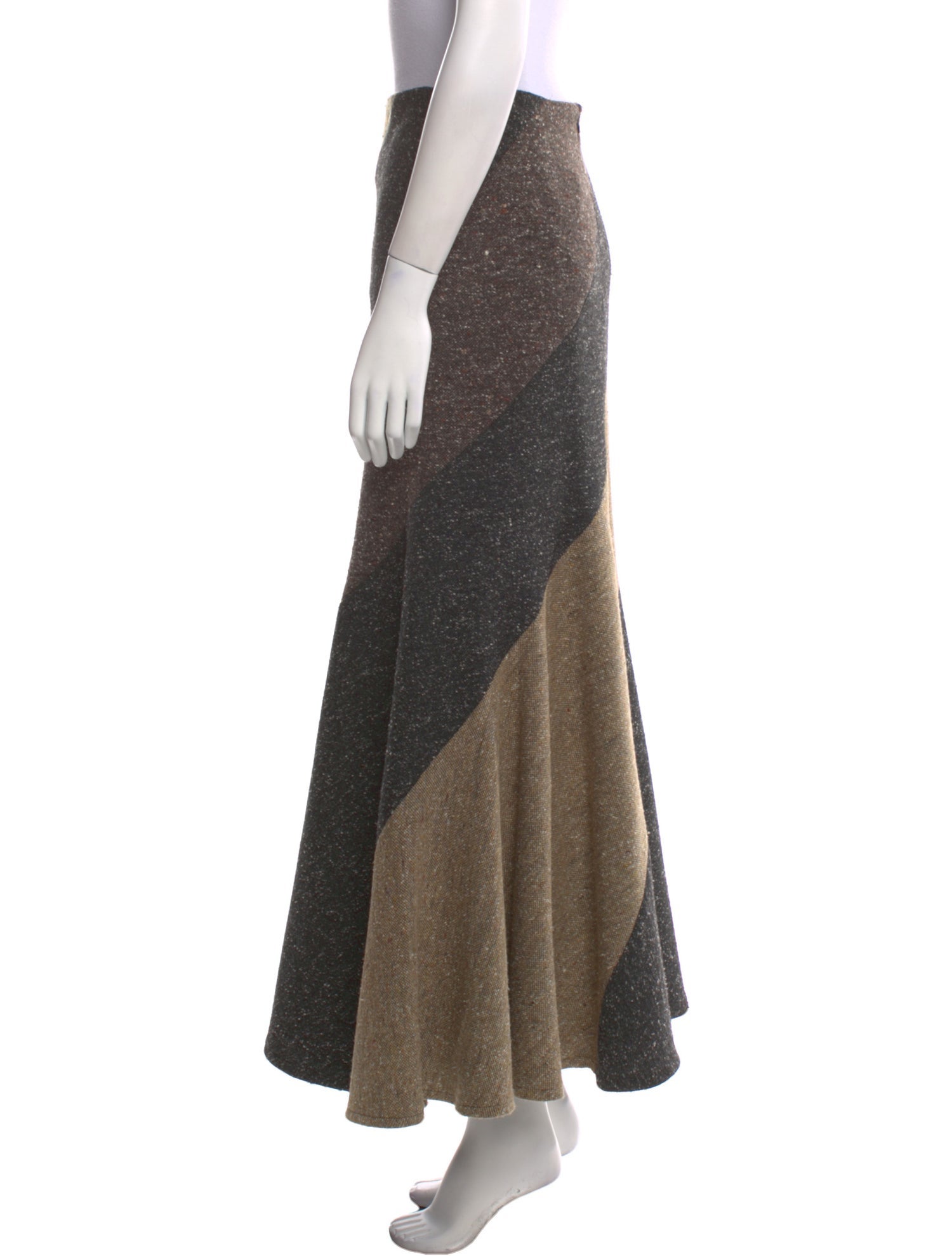 Angelo Tarlazzi Printed Midi Length Skirt