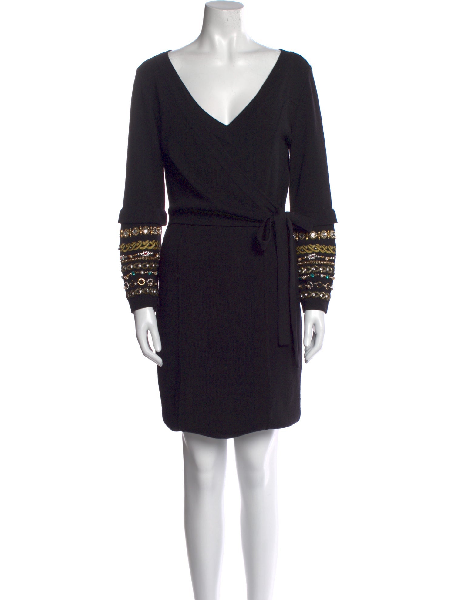 Angelo Tarlazzi Wool Mini Dress
