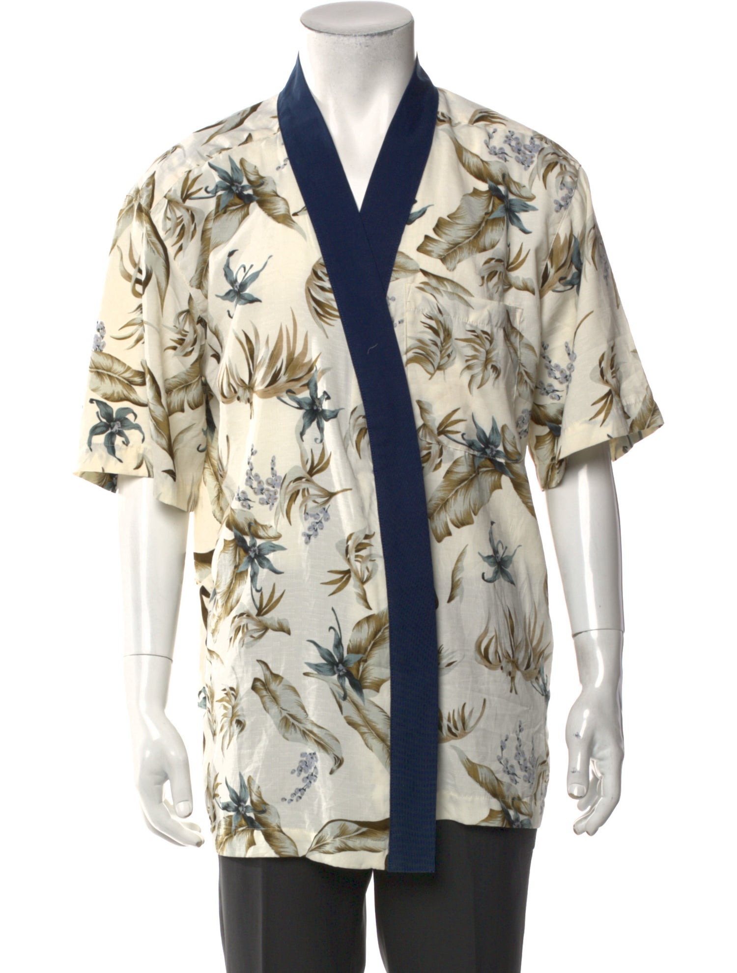 Atelier & Repairs Printed Three-Quarter Sleeve Shirt