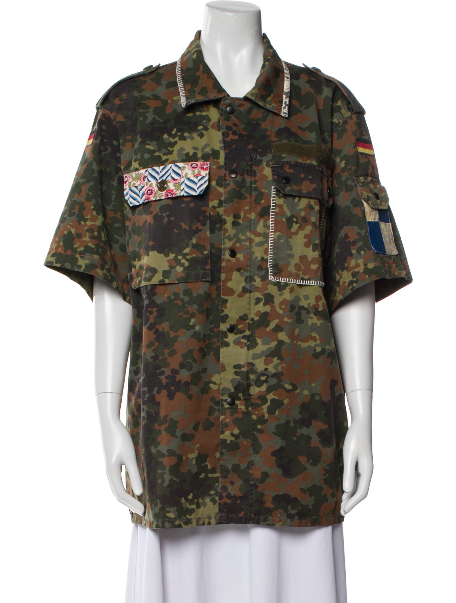 Atelier & Repairs Camouflage Print Jacket