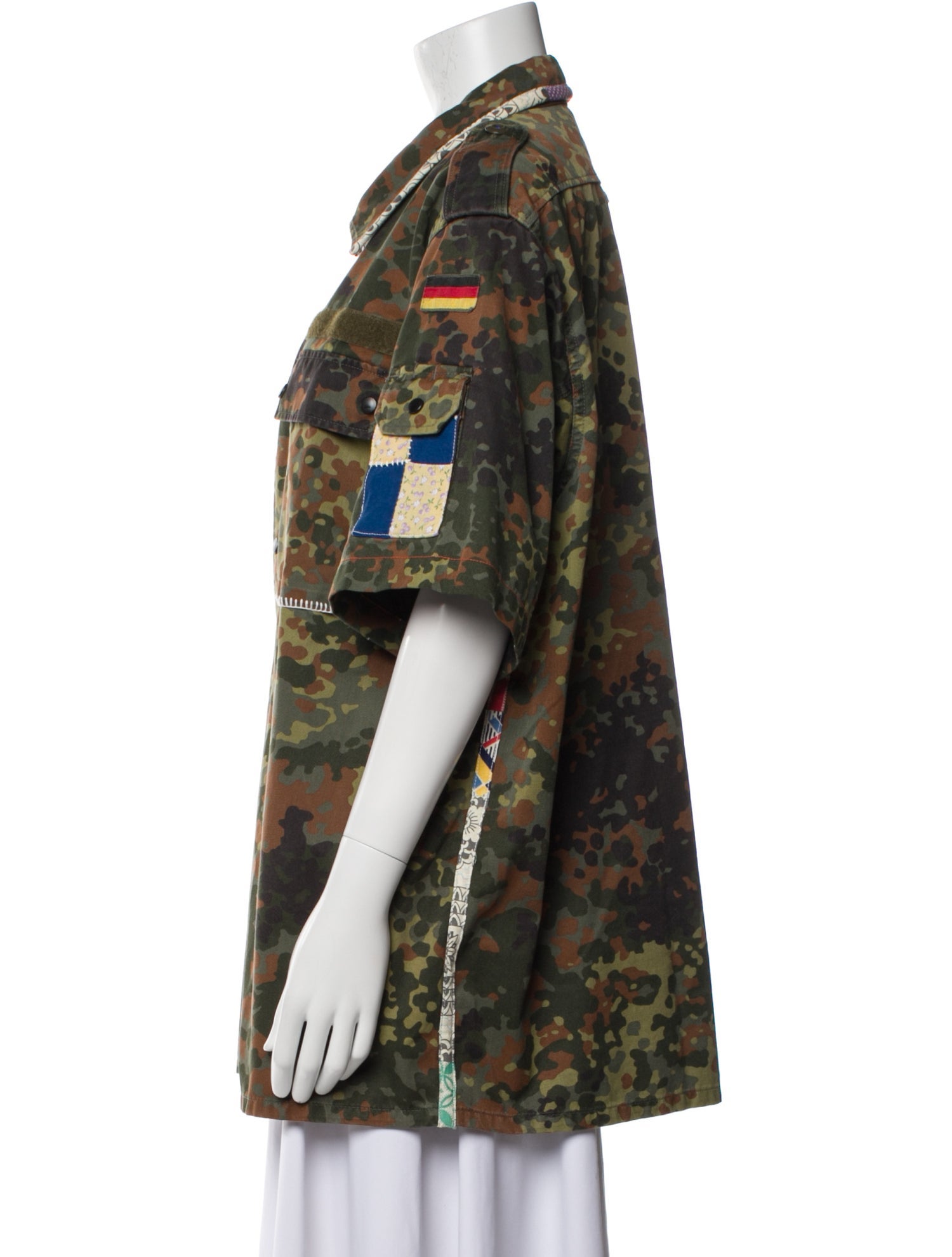 Atelier & Repairs Camouflage Print Jacket