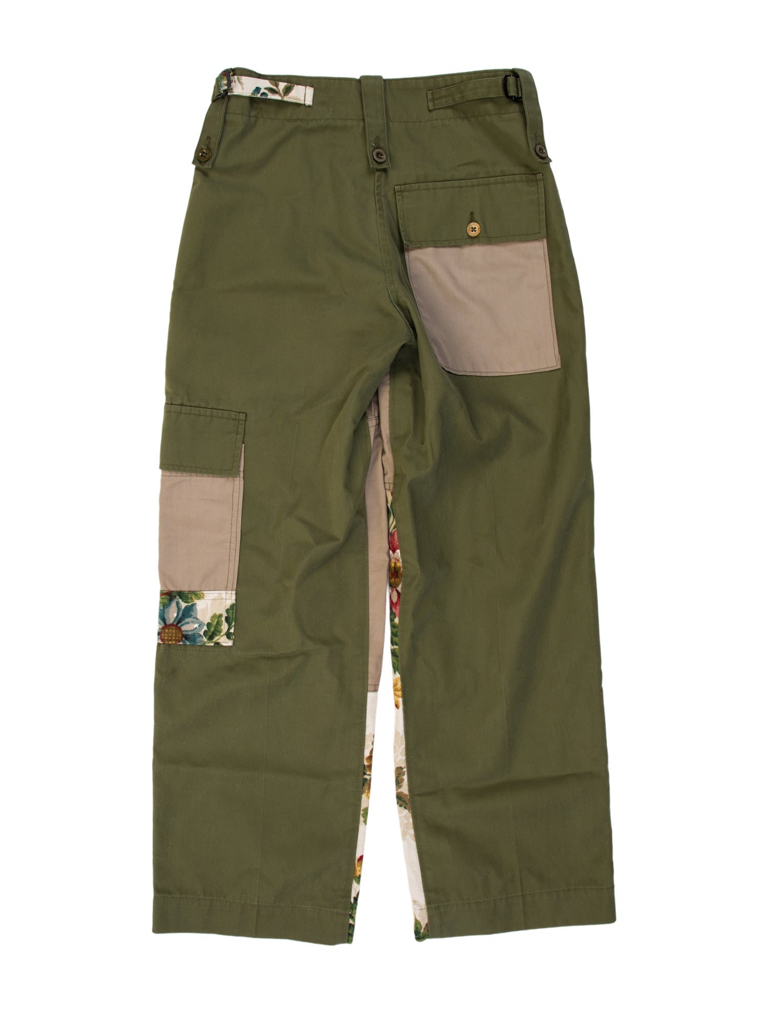 Atelier & Repairs Floral Print Wide Leg Pants