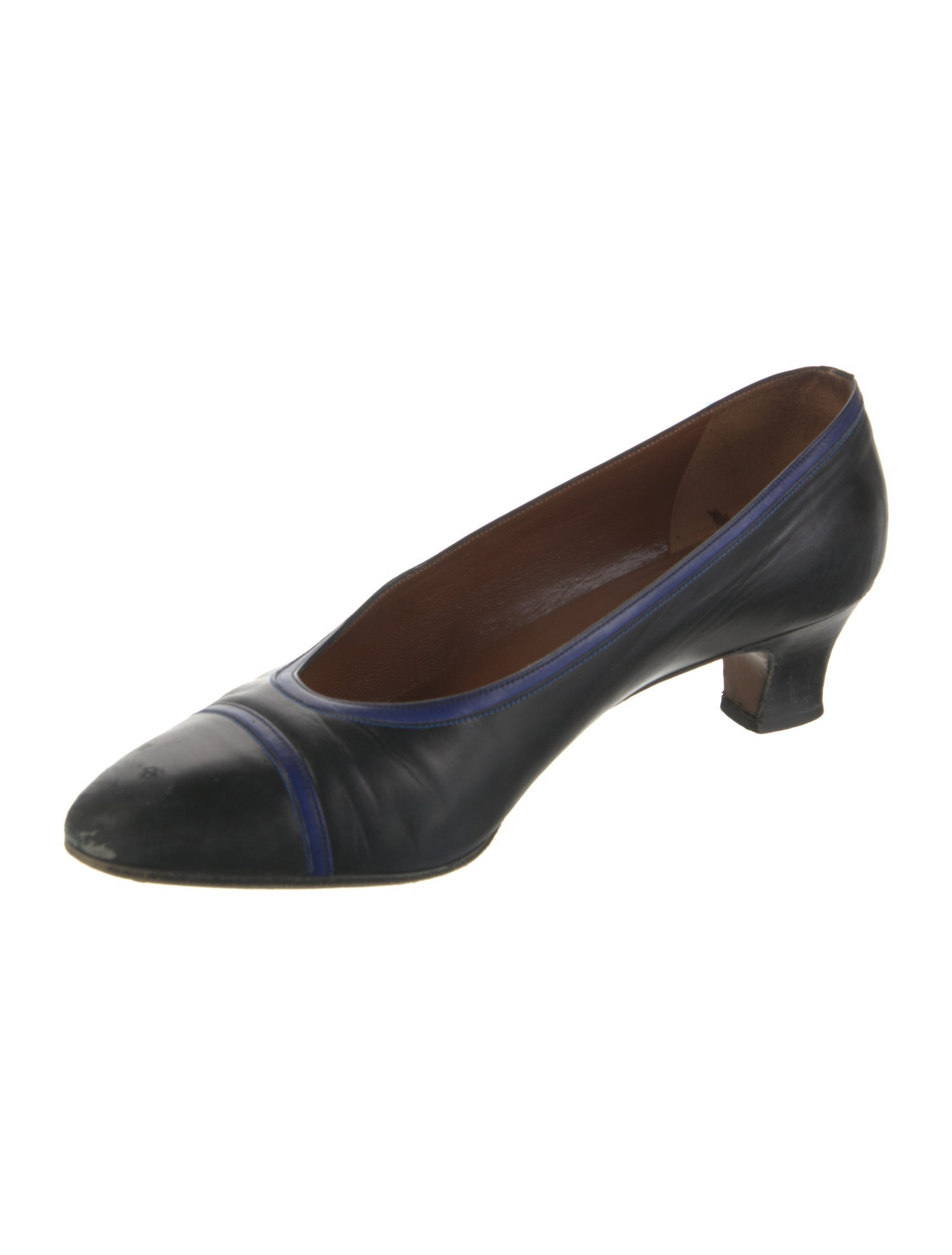 a.testoni Leather Pumps