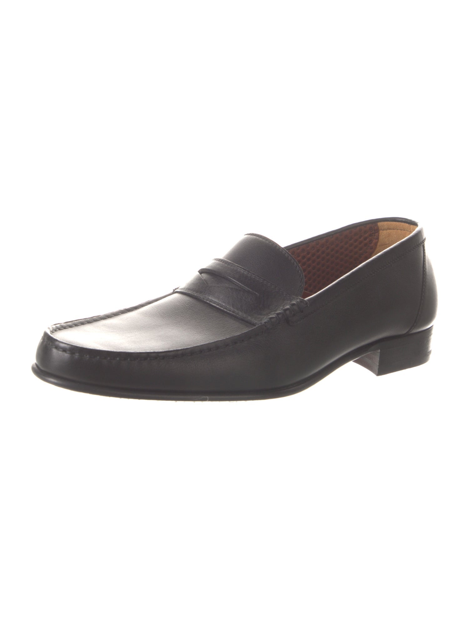 a.testoni Leather Loafers