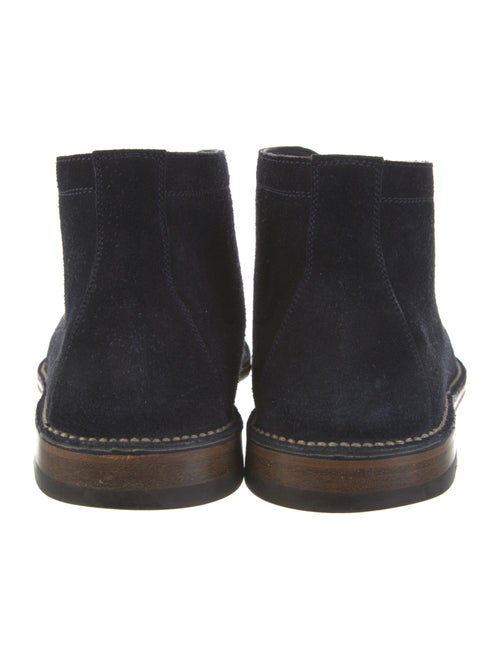 a.testoni Suede Lace-Up Boots