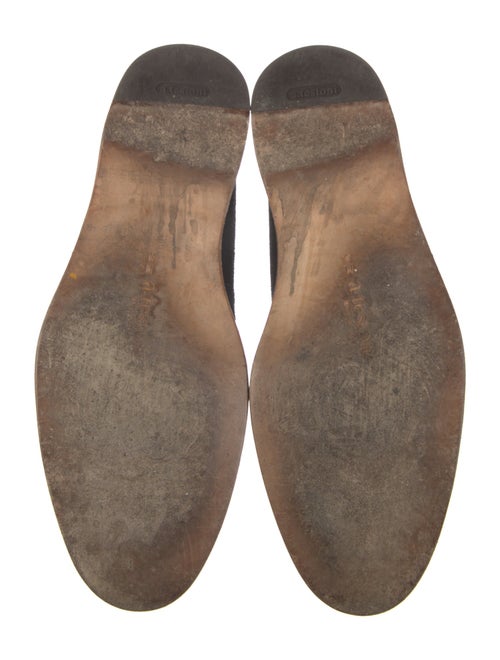 a.testoni Suede Lace-Up Boots