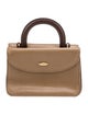 a.testoni Leather Top Handle Bag