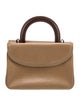 a.testoni Leather Top Handle Bag