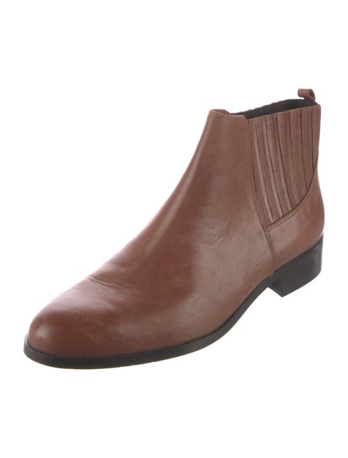 a.testoni Leather Chelsea Boots