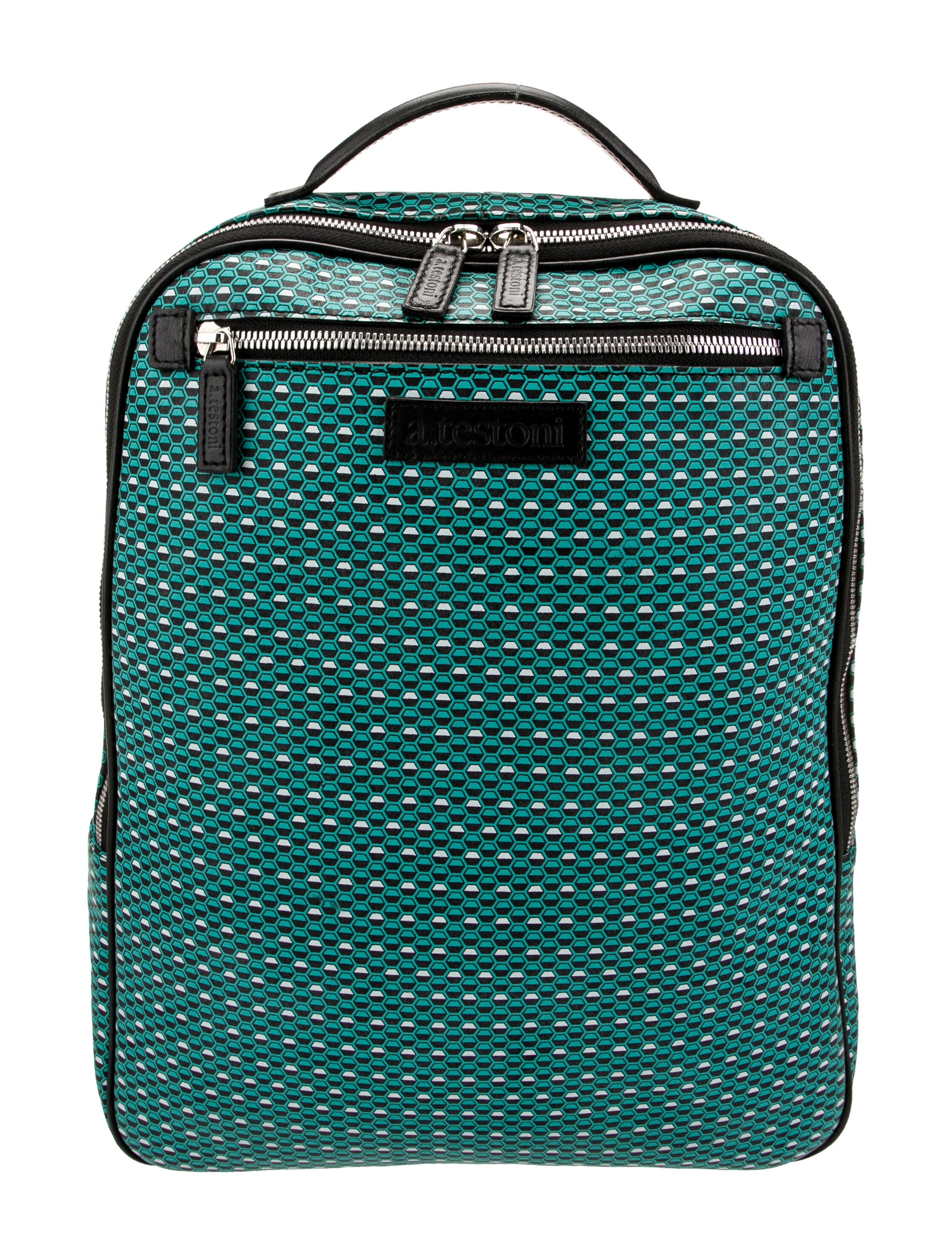 a.testoni Leather Backpack