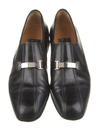 a.testoni Leather Loafers