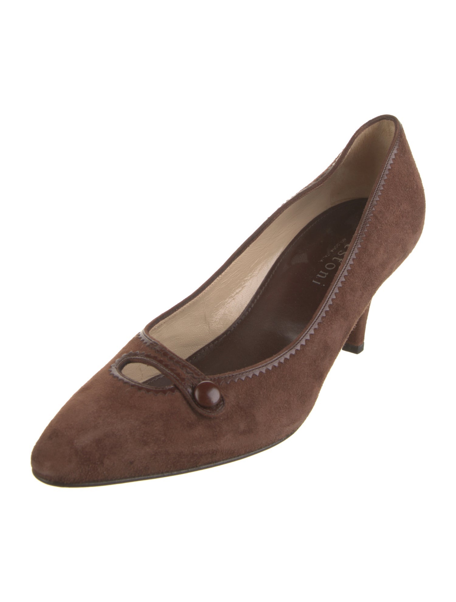 a.testoni Suede Pumps