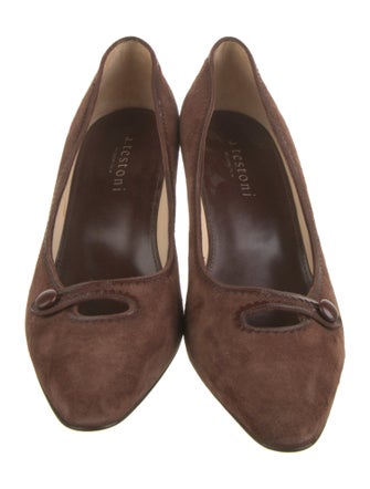 a.testoni Suede Pumps