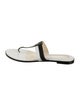 a.testoni Leather Slides