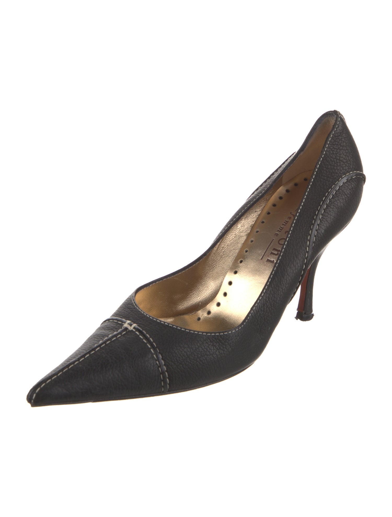 a.testoni Leather Pumps
