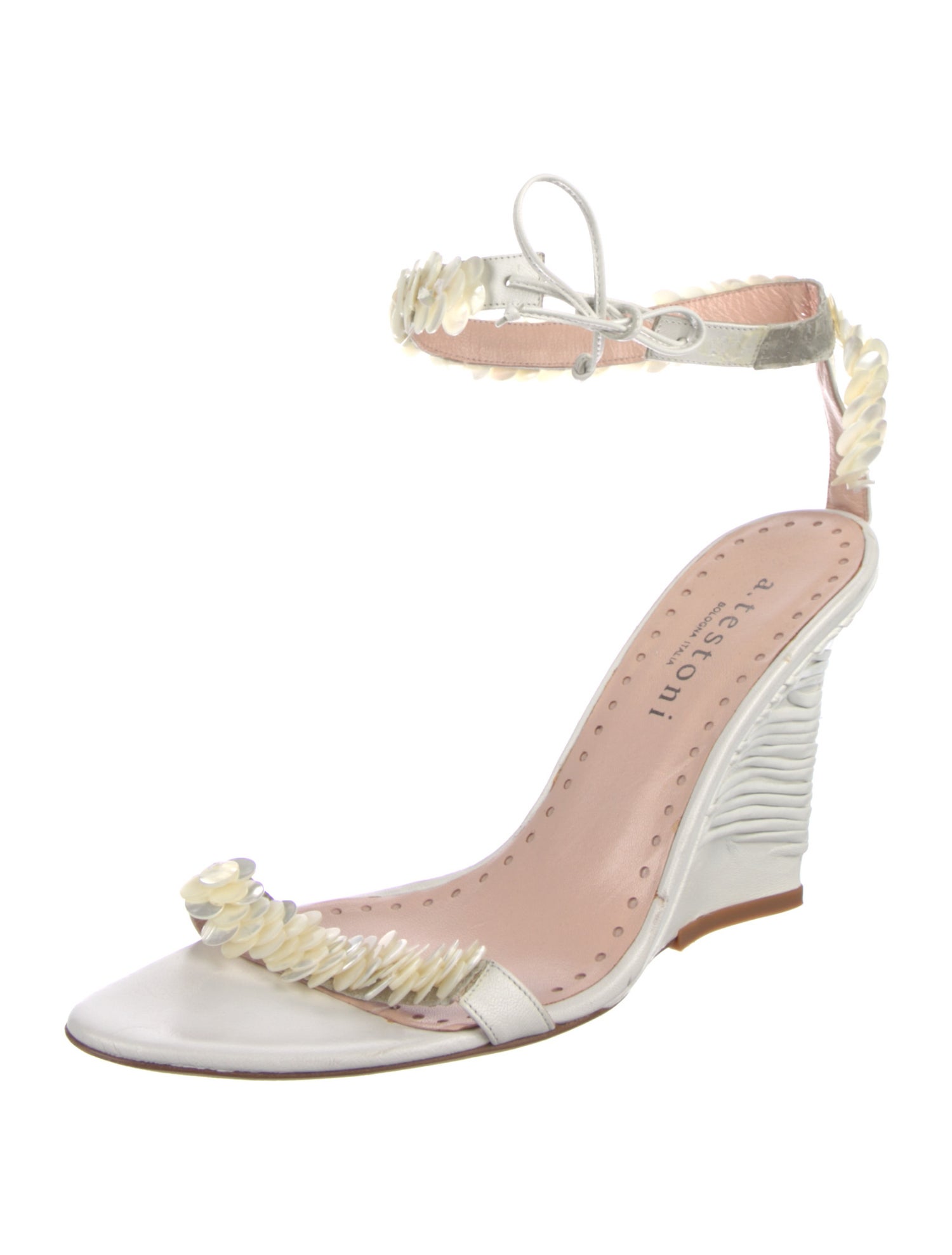 a.testoni Leather Sandals