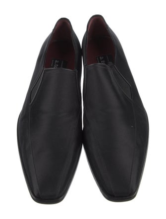 a.testoni Leather Dress Loafers