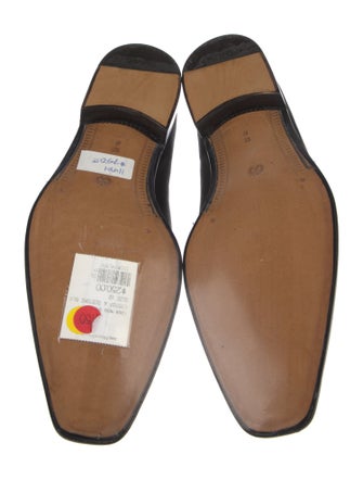 a.testoni Leather Dress Loafers