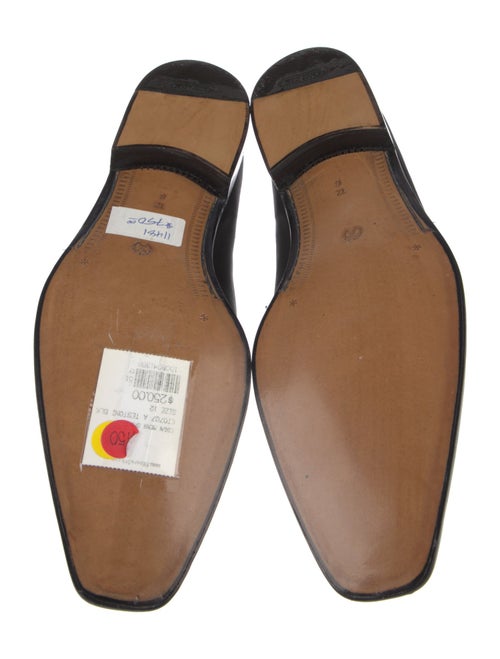 a.testoni Leather Dress Loafers