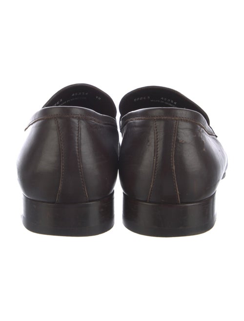 a.testoni Leather Loafers