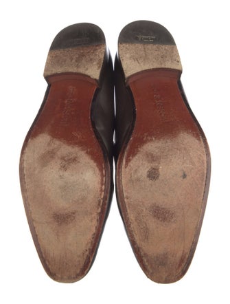 a.testoni Leather Loafers