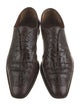 a.testoni Leather Oxfords