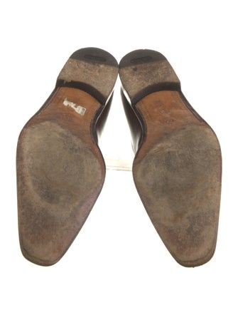 a.testoni Leather Oxfords