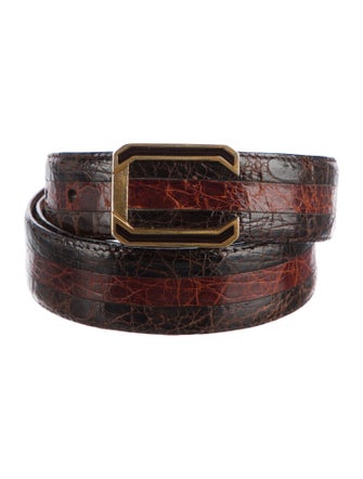 a.testoni Leather Belt
