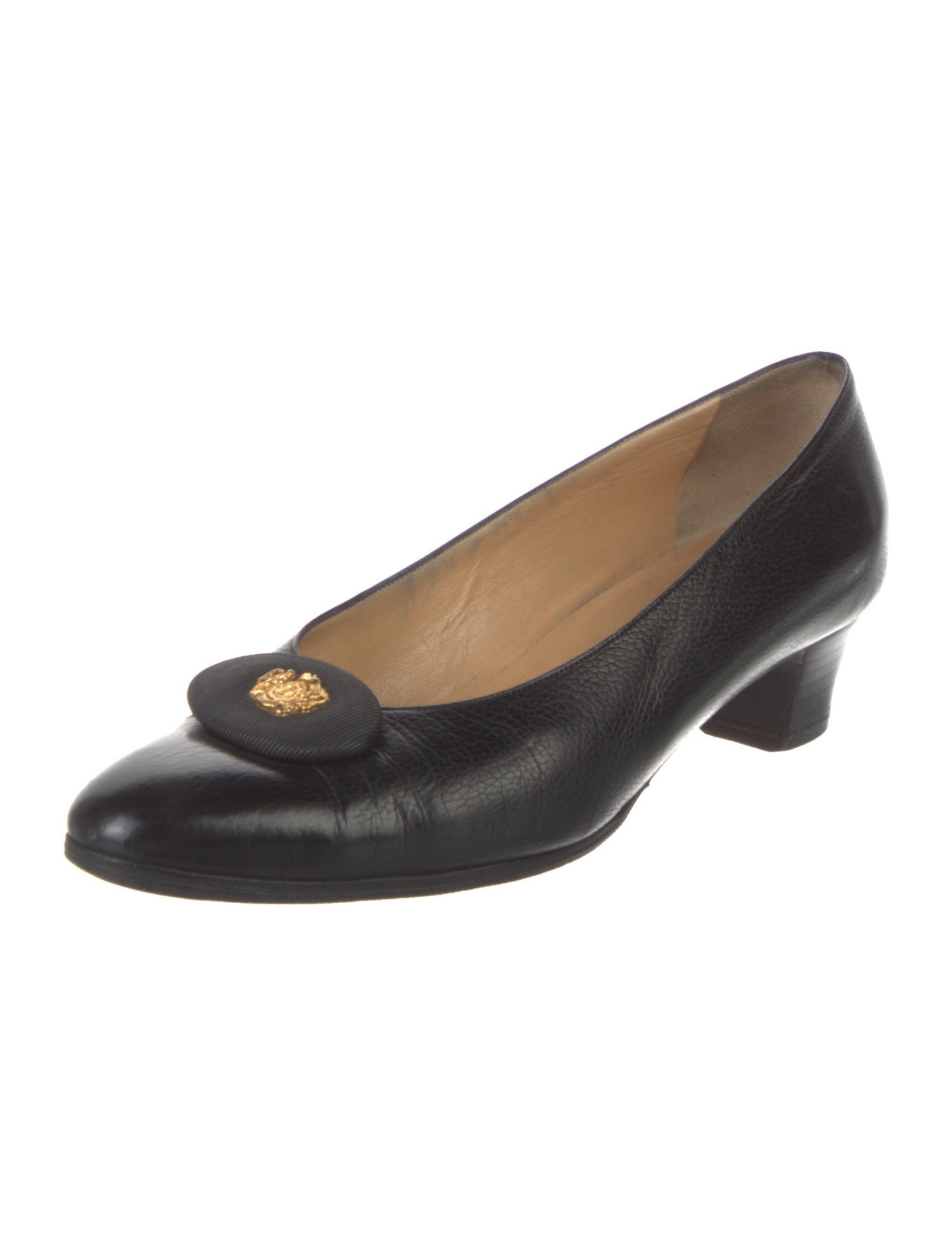 a.testoni Leather Pumps