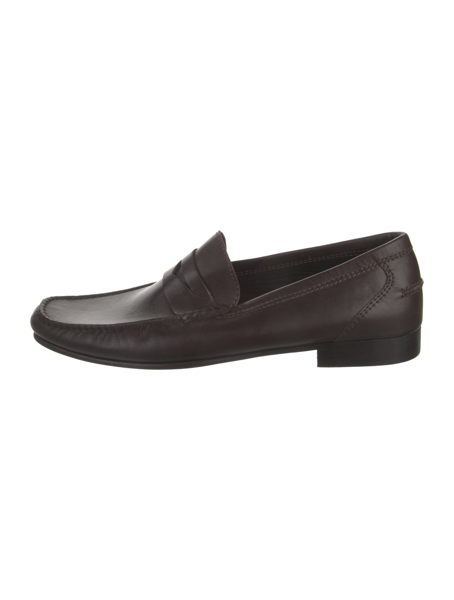a.testoni Leather Dress Loafers