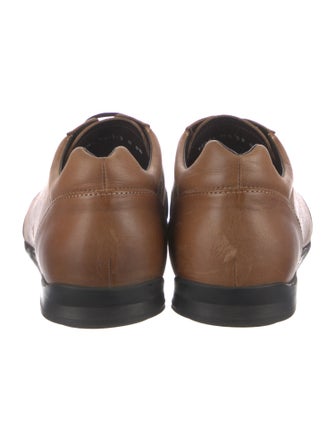a.testoni Leather Oxfords