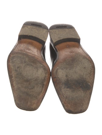 a.testoni Leather Oxfords