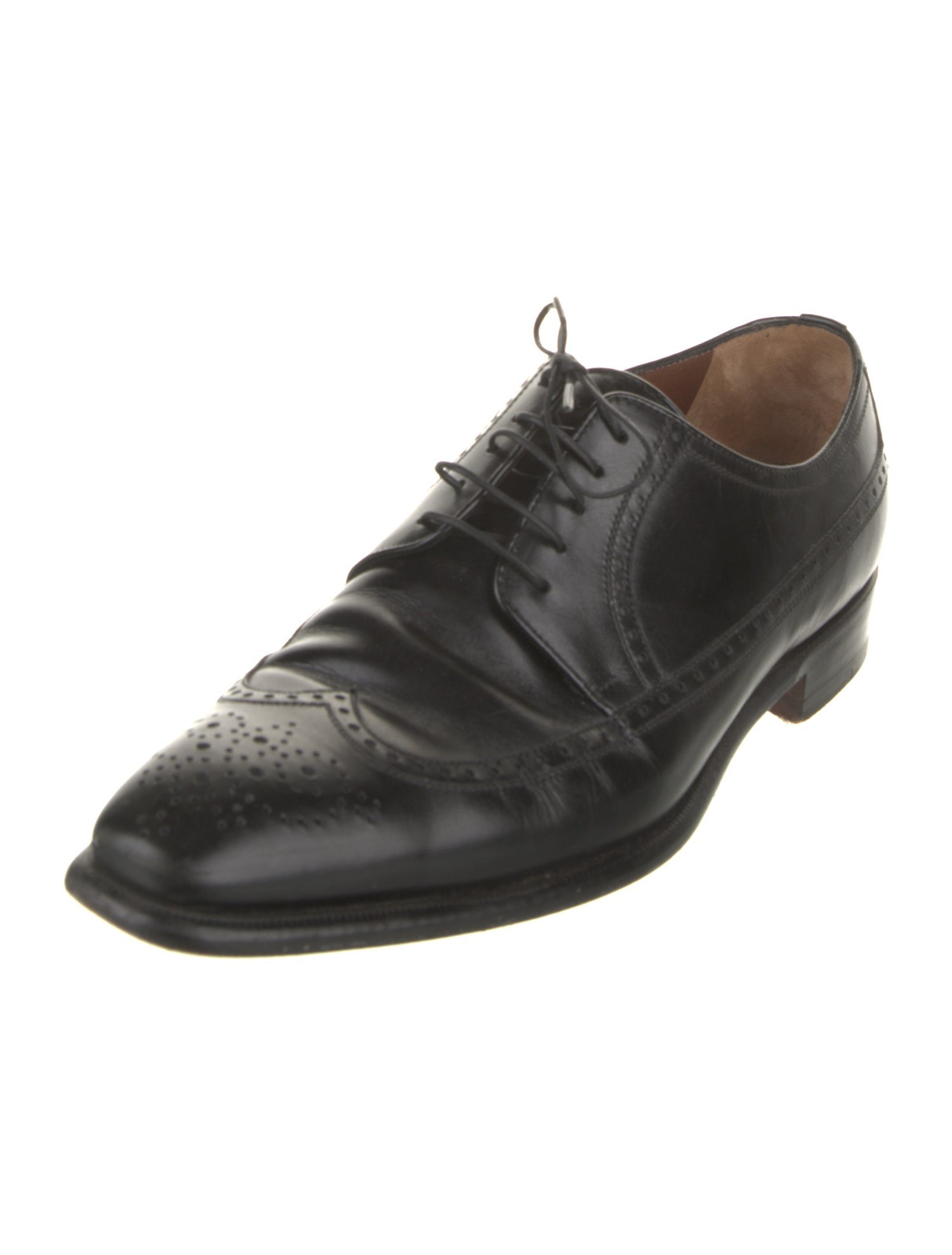 a.testoni Leather Brogues